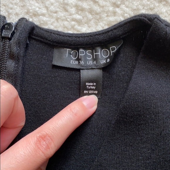 ⭐️Topshop Ponte Faux Wrap Minidress - Picture 4 of 8